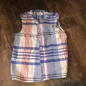 old navy plaid shirt